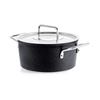Кастрюля Fissler Double Handed Pot 20 см Adamant Stew Pot с крышкой из нержавеющей стали Gas IH Compatible PFOA Без ПФОС Безвредно для тела Сделано в Германии Японский