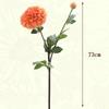 Pink Artificial Dahlia Flowers 2 Heads Artificial Faux Plants  Home Decoration