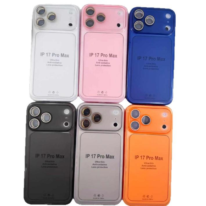 Ultra-Thin TPU Phone Case for iPhone 13-17, Precise Fit for 16ProMax, Soft and Durable.