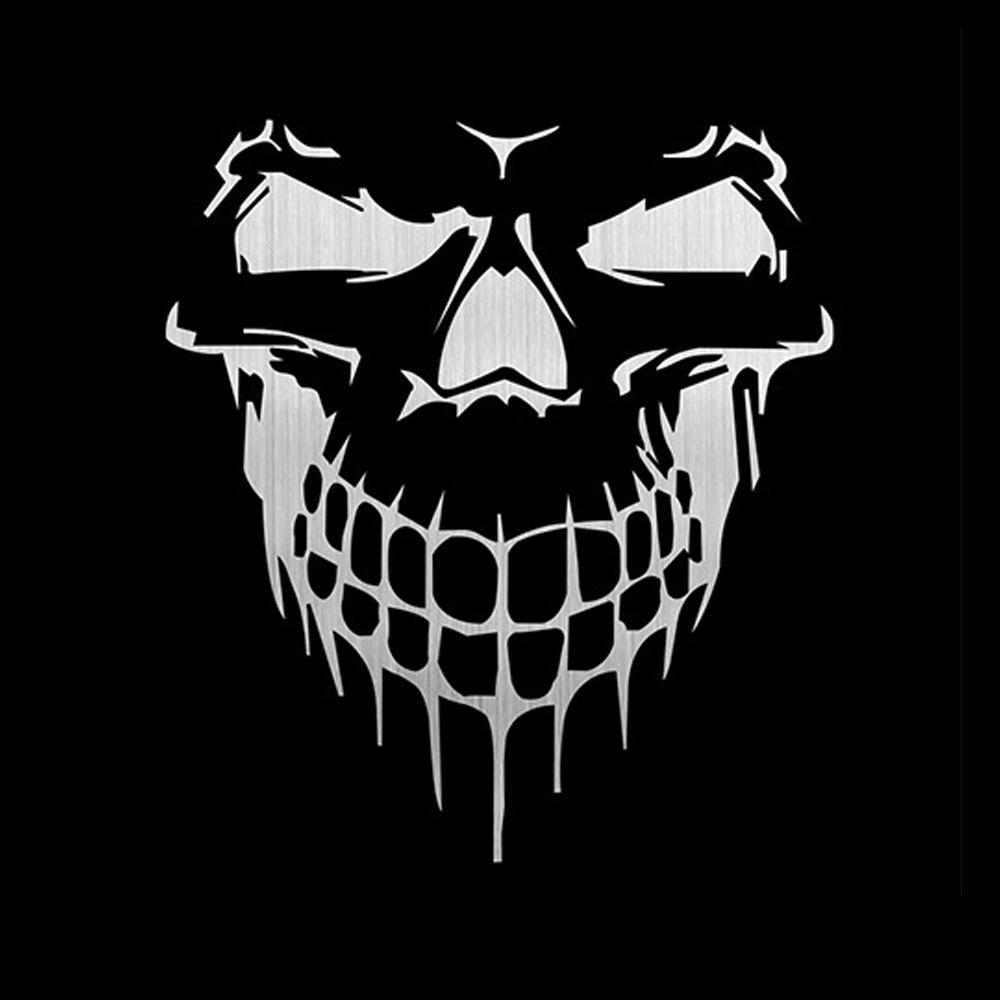 Наклейка на мотоцикл Череп 3 D светоотражающие наклейки на автомобиль мото авто наклейка смешной винил JDM на автомобильный стиль украшения