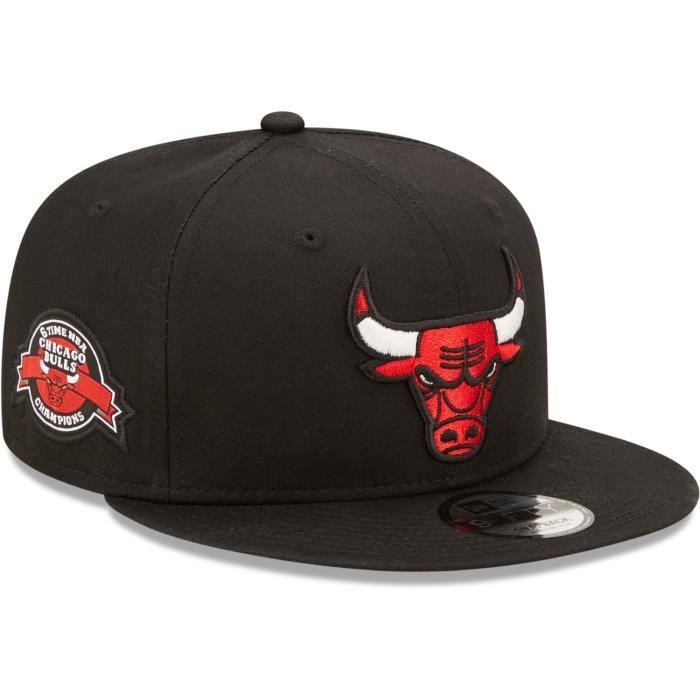 Casquette Snapback New Era 9Fifty - Chicago Bulls - Noir - Homme