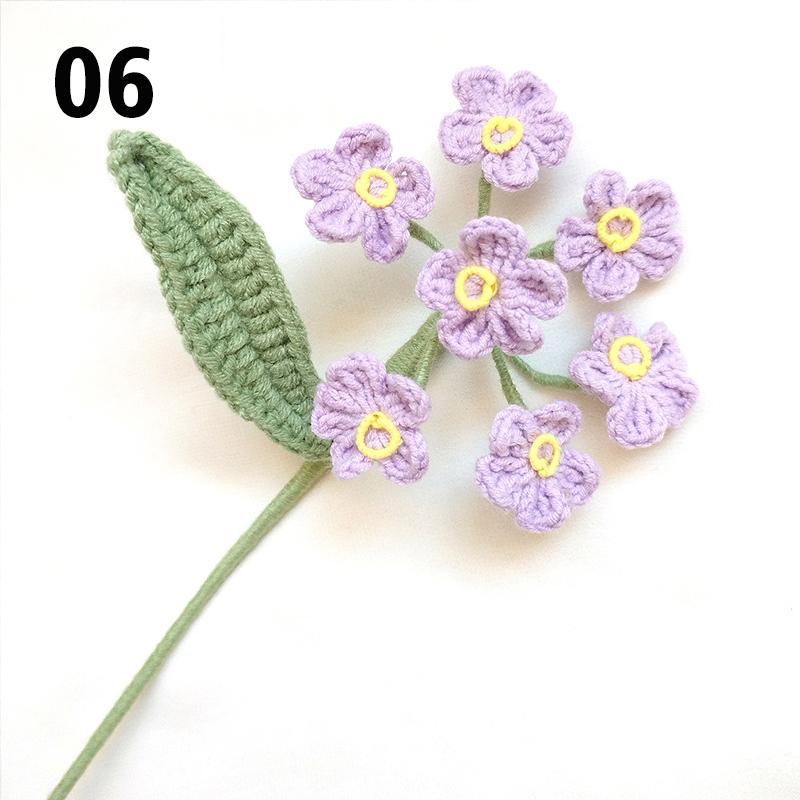 Подарок на День Учителя Подсолнух Вязаный Цветок Вязаный Цветок Ручной Работы Букет Домашний