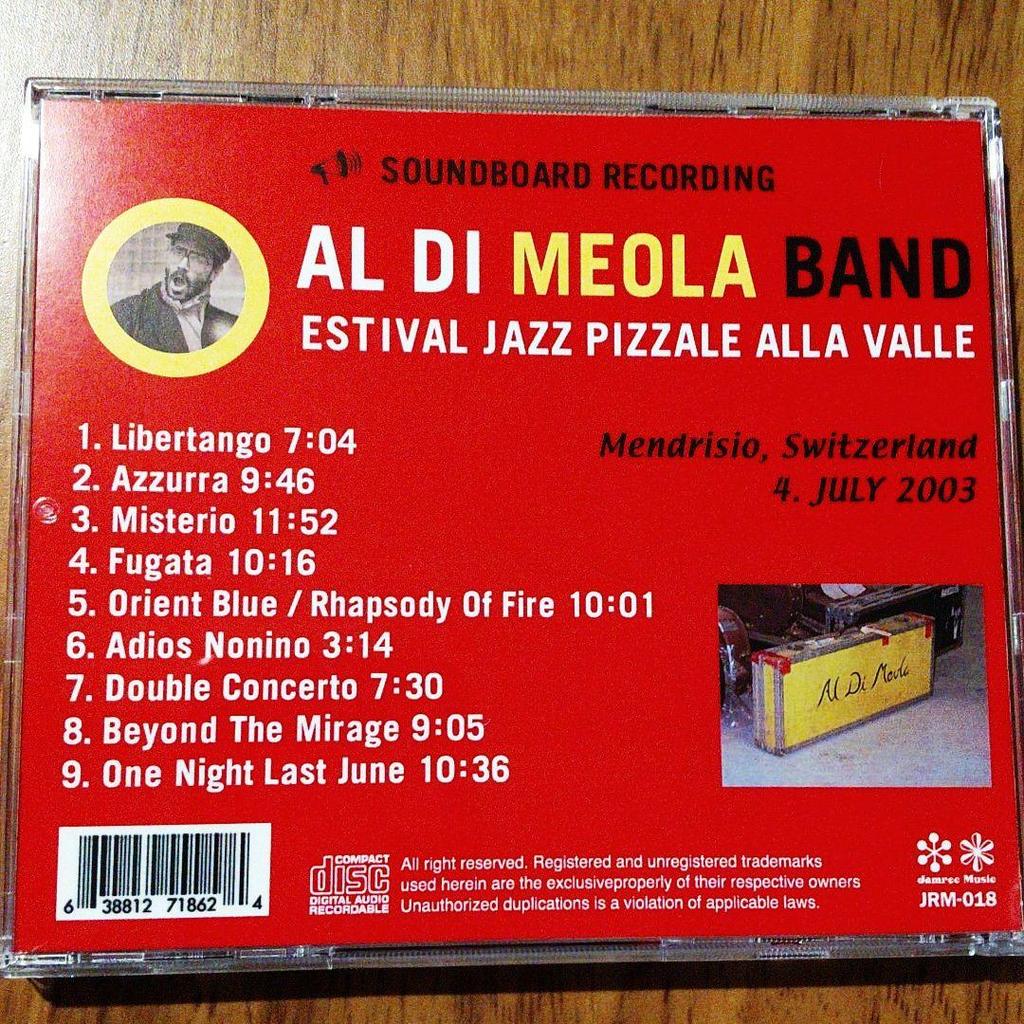 [USED] Aldi Meola / 1 disc set
