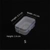 Dustproof Transparent Plastic Box Rectangular Jewelry Display Case  Baby Toothbrush