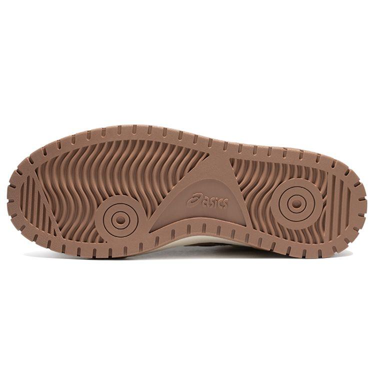 Asics Court Mz Повседневные Удобные Низкие Кроссовки Унисекс Белые Коричневые 1203A127-105