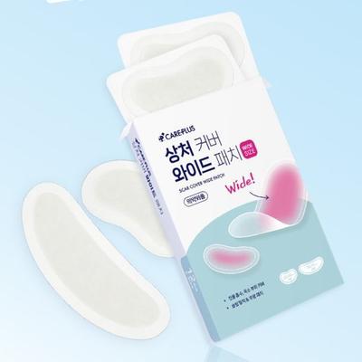 Широкий пластырь для покрытия ран, 12 листов