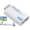 Конвертер WII в HDMI Full HD 1080P HDMI Wii 2 HDTV Адаптер-конвертер с 3,5 мм аудио для ПК HDTV Монитор Дисплей
