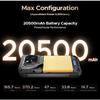 DOOGEE Vmax Play 5G Telephone Portable Incassable 36GB+512GB 6.8" 20500mAh Smartphone Incassable avec 100 Lampe Projecteur NFC Noir