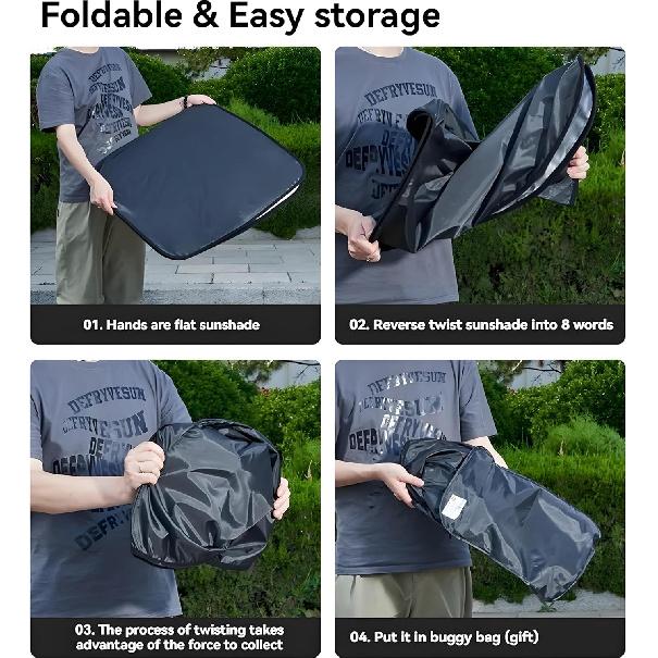 Солнцезащитная шторка на лобовое стекло для BMW X5 - Складная солнцезащитная шторка на лобовое стекло X5 2014-2025 Аксессуары Защита автомобиля от солнечных лучей Перекрывающаяся УФ-отражающая