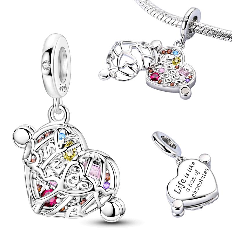 Матрёшка Медь Открывается и закрывается Шармы Подвеска Подходит для браслета Ювелирные изделия Женские Изготовление своими руками Подарок Аксессуар