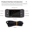 EK-3010/EK-3020/EK-3030 Светодиодный цифровой термостат Регулятор температуры Терморегулятор Сигнализация размораживания системы охлаждения
