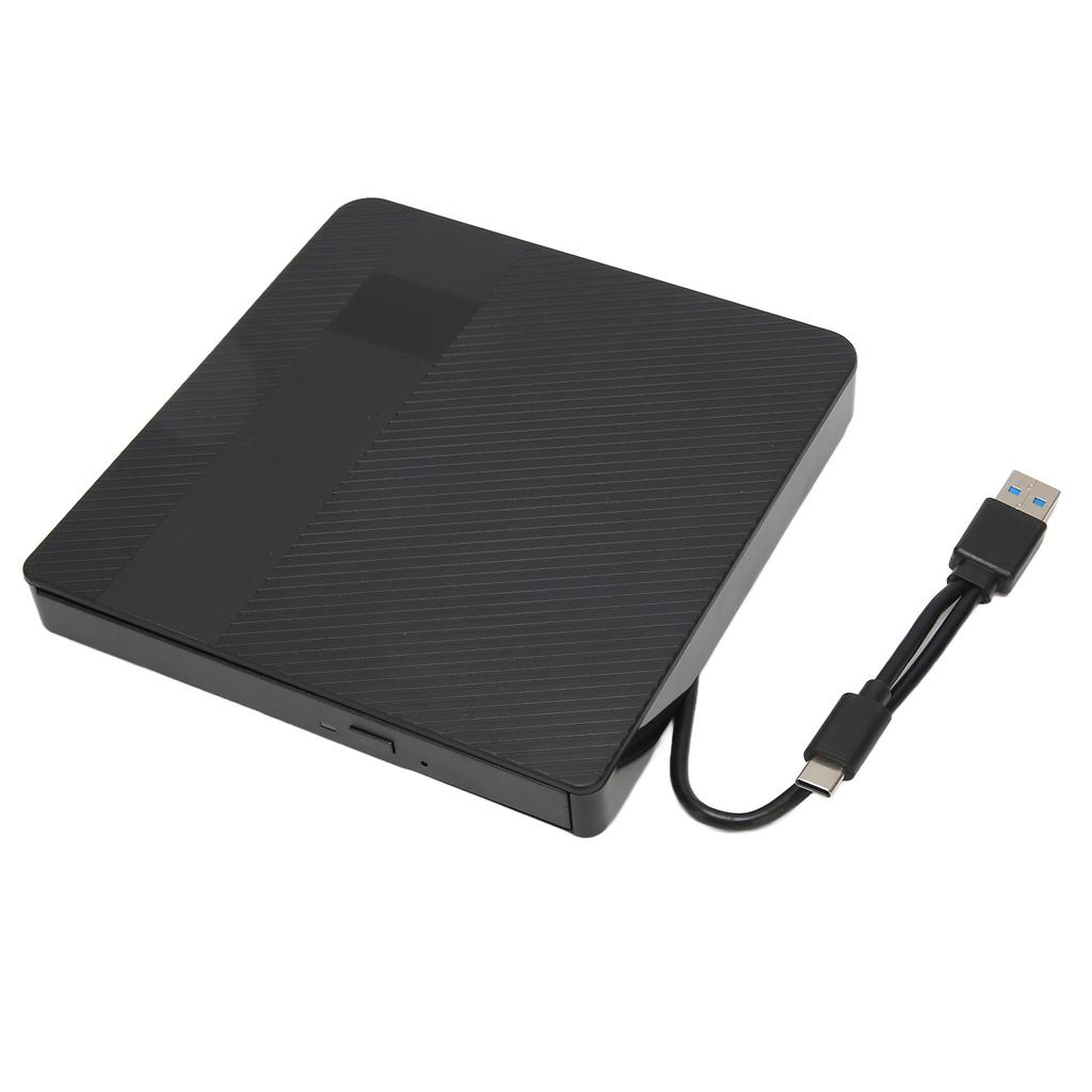 External DVD Drive USB3.0 Type C Universal CD DVD RW Burner for Linux for Windows for OS X for