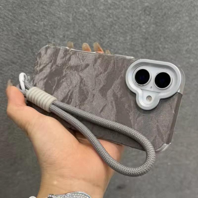 Роскошный бархатный модный чехол Ins для iPhone 16 Plus 15 14 13 12 Pro Max 11, противоударный шелковый фланелевый чехол для ремешка