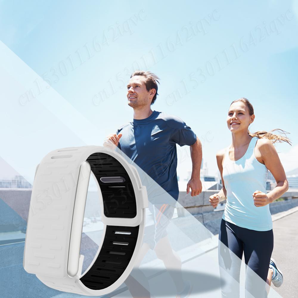 Силиконовый ремешок для запястья Спортивный браслет Браслет на запястье Водонепроницаемый ремешок для часов Регулируемый ремешок для часов для SportFlex Whoop 5.0 Аксессуары