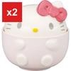Sanrio Hello Kitty Round Rice Bowl with Lid (SAN4556-1)