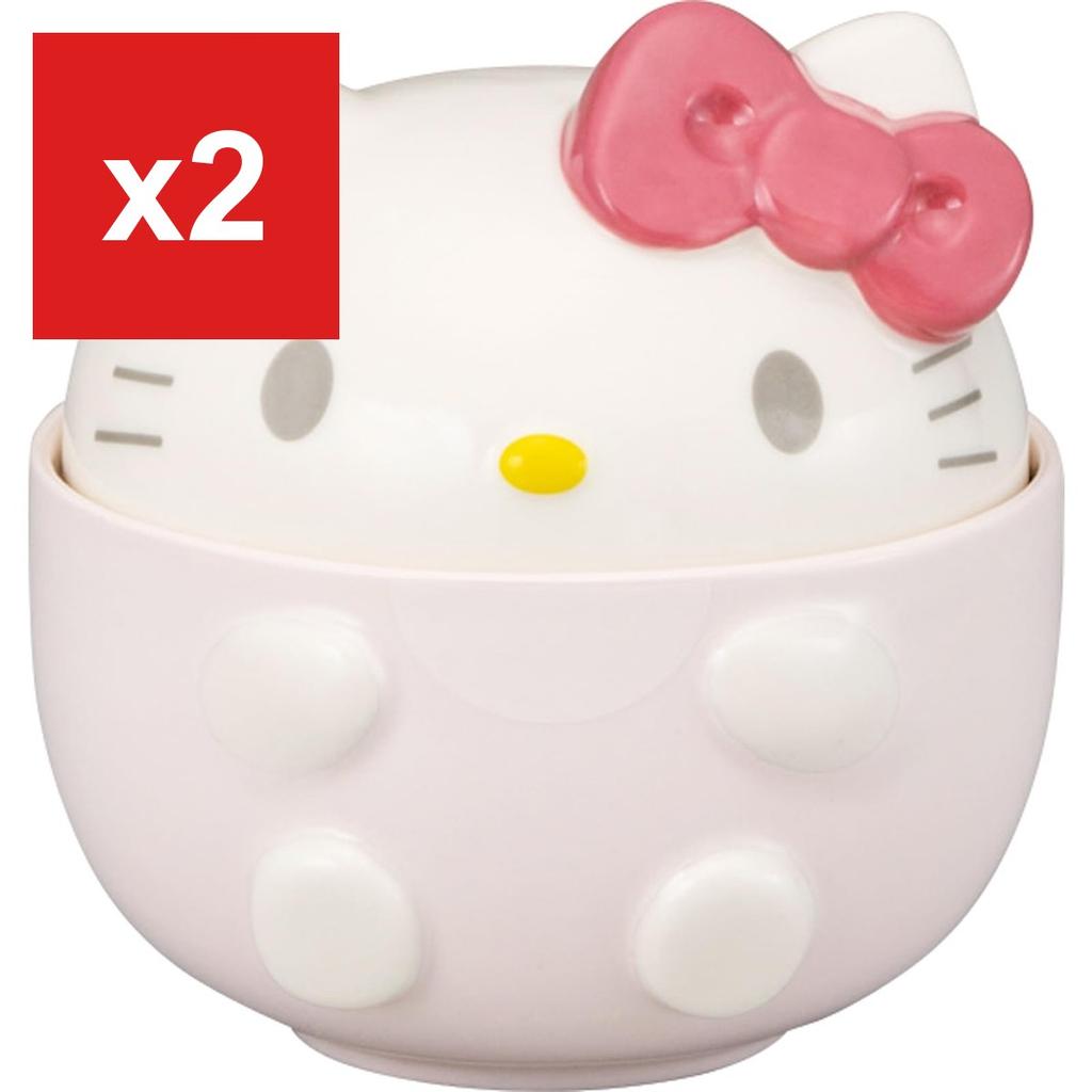 Sanrio Hello Kitty Round Rice Bowl with Lid (SAN4556-1)