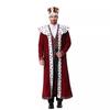 Halloween Medieval Costumes Adult Men's and Women's New King and Queen Masquerade Costumes