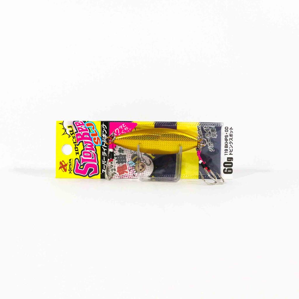 Xesta Металлический джиг Slow Bee SLJ 60 грамм BKHPS/GD (5396)