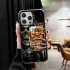 Смешной летний мягкий чехол для телефона с пивными пузырьками для iPhone 15 16 17 Pro Max 17Air 16E 14 Plus 13 12 Mini Ударопрочная задняя крышка