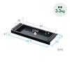 Sanwa Direct dedicated load capacity 100-ERD035LM drawer, approx. 25kg, 100-ERD037