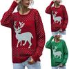 Women's  And Winter Pullover Christmas Deer Sweater