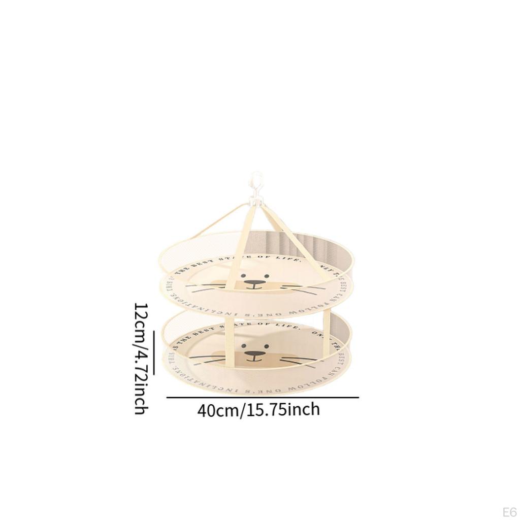 Подвесная сушилка для одежды, сушка свитера, сложенная плоская сетка, сушка для белья в помещении