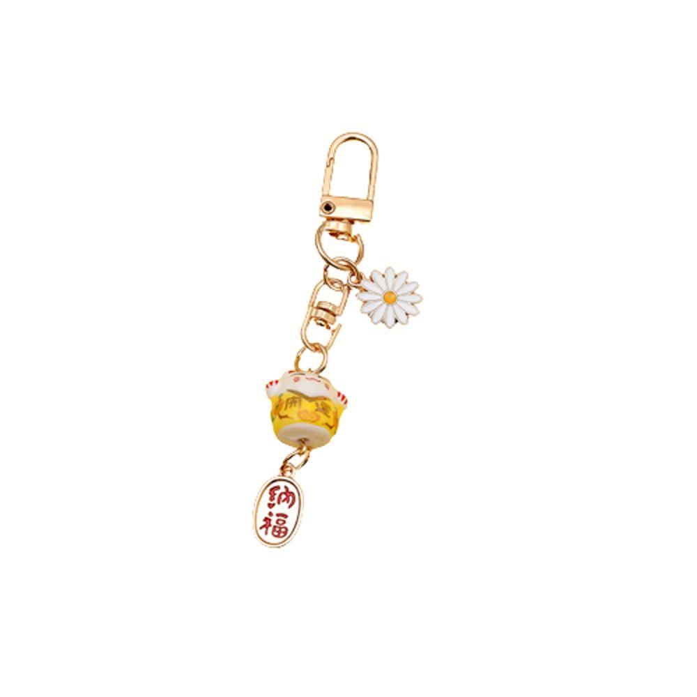 DIY Accessories Maneki Neko Trinkets Mobile Phone Lanyard Mobile Phone Straps Lucky Cat Keychain