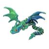 3D-печатная шарнирная большая летающая фигурка дракона с рогами, ornament, игрушка, подарок