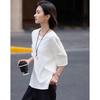 Women's High-Count Pure Cotton Reversible T-Shirt