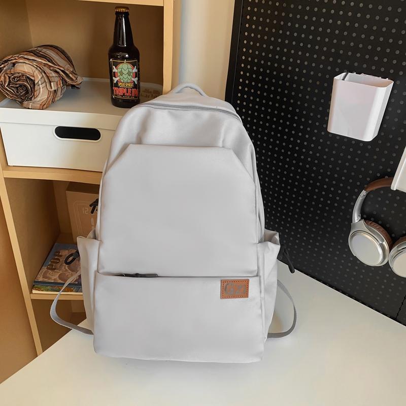 Студенческий рюкзак, мужской спортивный рюкзак, однотонный дорожный рюкзак для женщин и девочек