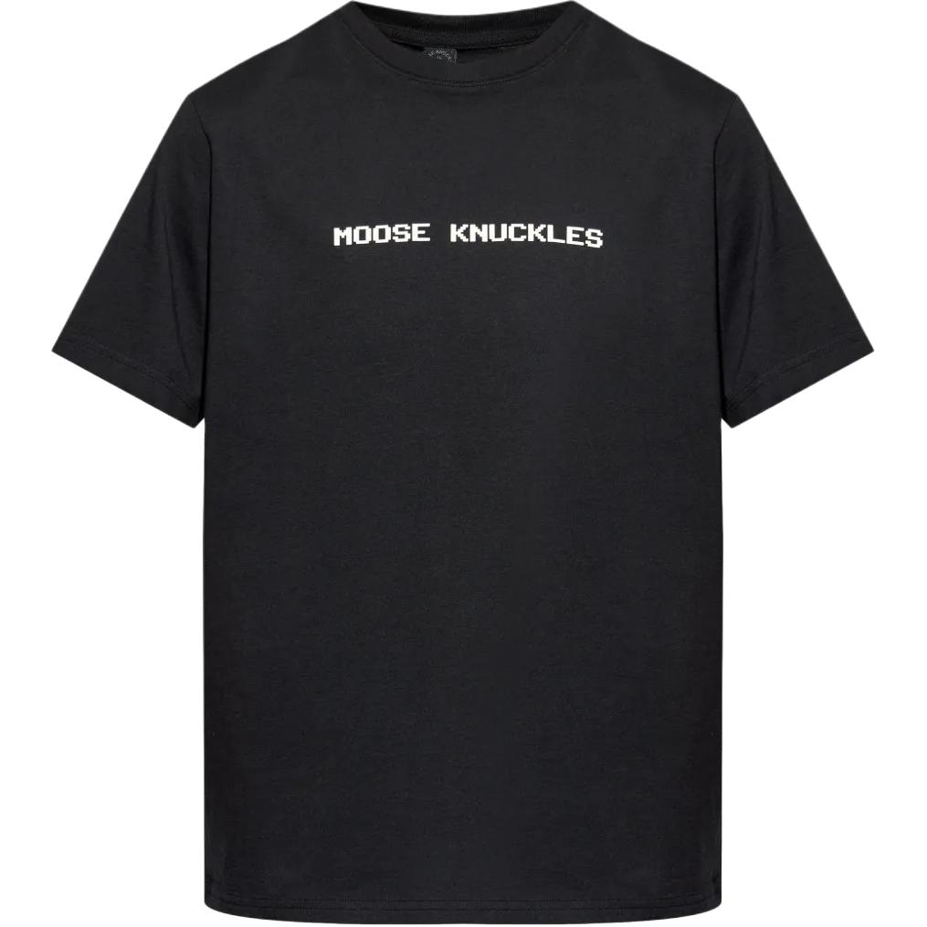 Футболка с принтом логотипа Moose Knuckles M15MT765292
