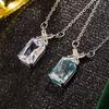 Niche Design Zircon Pendant Necklace Korean Style Elegance, Fashion, Simplicity Women's