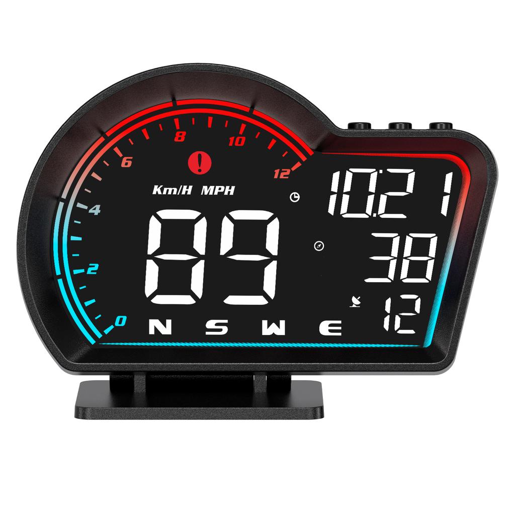 GPS HUD Head Up Display G16 Smart Digital Car System Speed Meter MPH KM/H Автоматический спидометр для всех электронных аксессуаров автомобиля