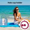 Универсальный держатель для стаканов 30/40 унций для тамблеров 3-в-1, крепление для пляжной сумки с ручками, многофункциональный
