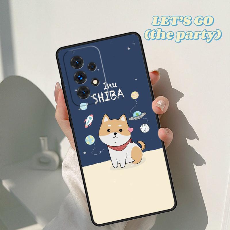 Чехол для телефона с изображением собаки Сиба-ину Для Samsung Galaxy A42 A31 A40 A51 A71 A32 A80 A91 A52 A72 A73 A20e A21S A50 A70 A11 A12