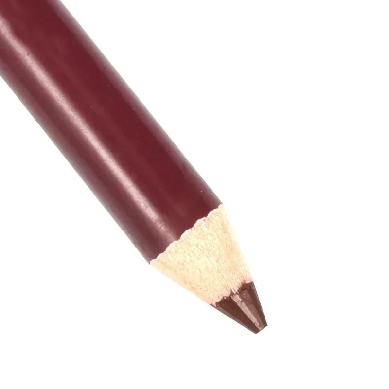 39Color Wood Lip Liner Водостойкий женский очаровательный карандаш для губ Макияж женский стойкий косметический инструмент Мягкий карандаш