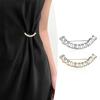 1PCS Simple Smile Brooch Anti-exposure Chest Buckle Clothing Collar Accessories Waist Change Artifact Waist Pin Scarf Buckle