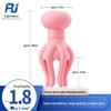 ROSELEX Laurex Pink Vibrating Octopus Breast Massager Masturbator