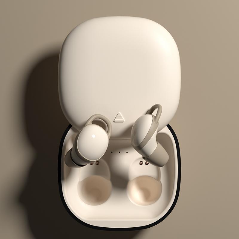 VAORLO Для наушников для сна Bluetooth 5,2 ASMR наушники мини-вкладыши с шумоподавлением гарнитура безболезненное ношение высокая совместимость