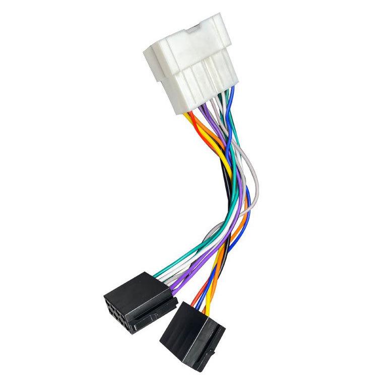 Универсальный ISO-адаптер с двойной головкой для Toyota, Hyundai и Nissan для подключения CD-плеера