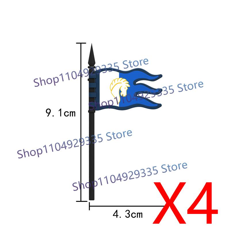 Medieval Castle Figure Building Blocks Crow Serpent Soldier Greek Roman Crusader Knights Templar Compatible Bricks Toys Gift Z03