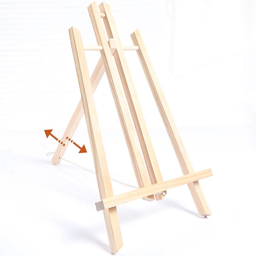 Студенты Дети Настольная Художественное Ремесло Деревянный Художник Живопись Мольберт Стенд Держатель Полки