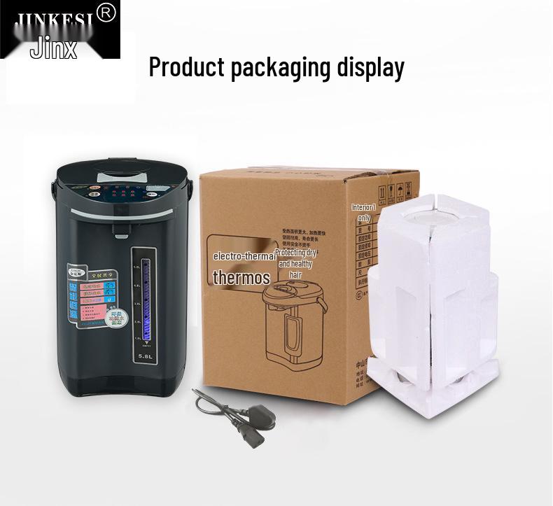 Чайник электрический Jinx 7-ступенчатый с изоляцией из нержавеющей стали и подогреватель для детских бутылочек - Подогреватель молока с постоянной температурой для приготовления молочной смеси