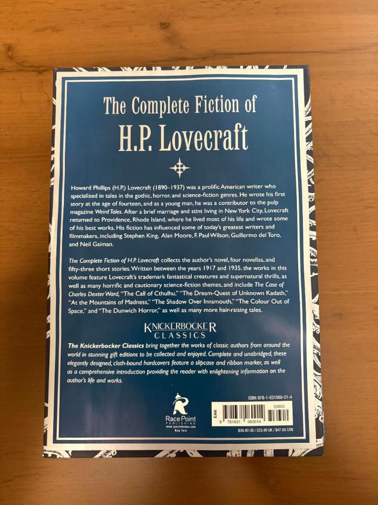 [Б/У] Полное собрание Х.П.. Романы Лавкрафта (Мягкая обложка на английском языке)