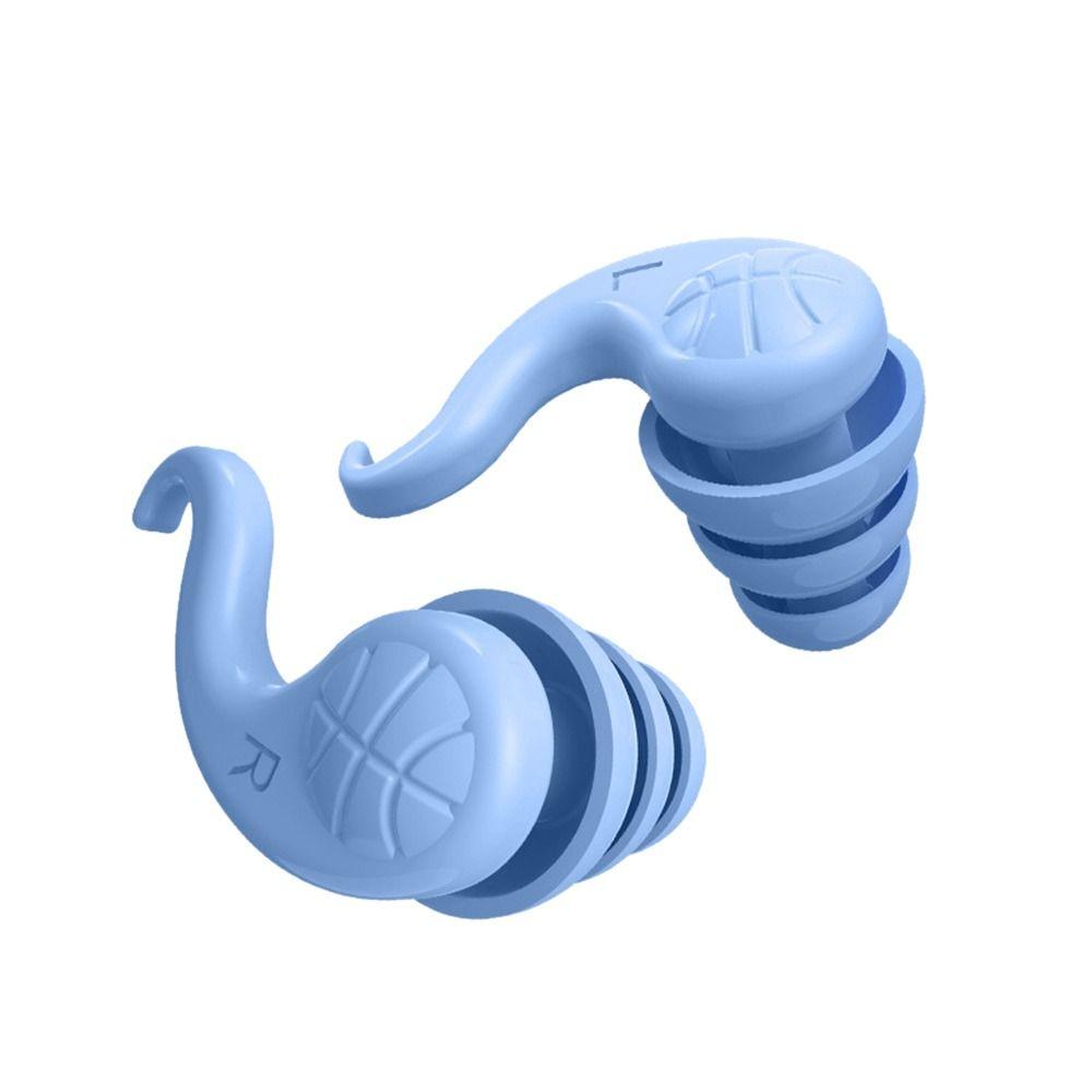 Водонепроницаемые беруши для водных видов спорта, многоразовые беруши для блокировки звука, мягкие беруши для сна