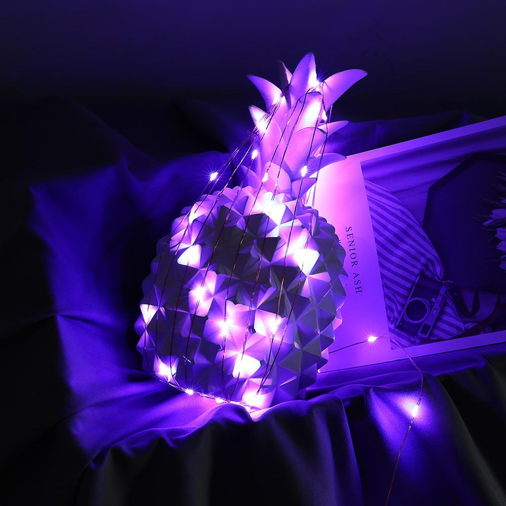 Гипсофильные гирлянды 50 светодиодов 16 футов Рождественские гирлянды с питанием от USB с дистанционным управлением Украшения для дома