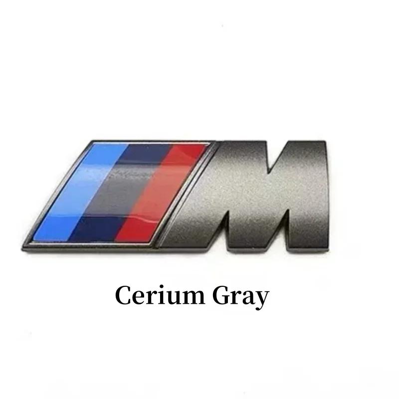 HLQB7 For BMW 2024 BMW M LOGO Fender Emblem Badge Rear Trunk Badge For 1 3 5 7 Series X1 X3 X5 X6 M Sports Sticker Car Accessories St