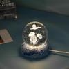 Starry Sea 3D Crystal Ball Night Light - Ocean Series Ornament & Birthday Gift