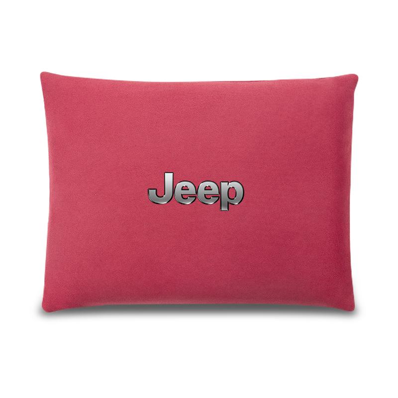 Car Headrest Cover Auto Seat Cover Head Neck Rest Pillow For Jeep Grand Cherokee Wrangler JK Gladiator Compass Renegade Patriot AKT1