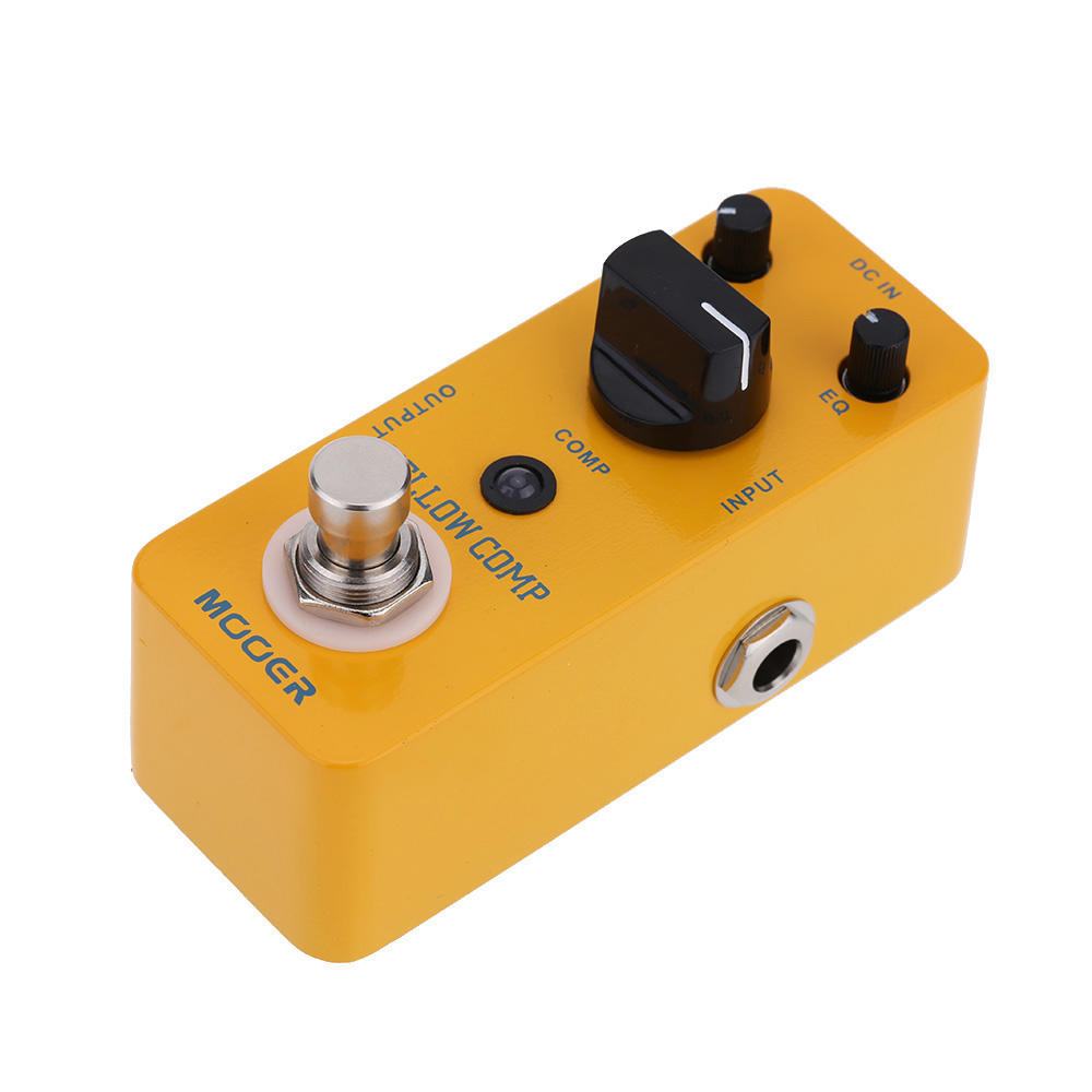Mooer Yellow Comp Micro Mini Оптический компрессор Педаль эффектов для электрогитары True Bypass